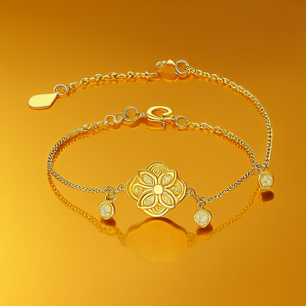 黄金首饰图片手链