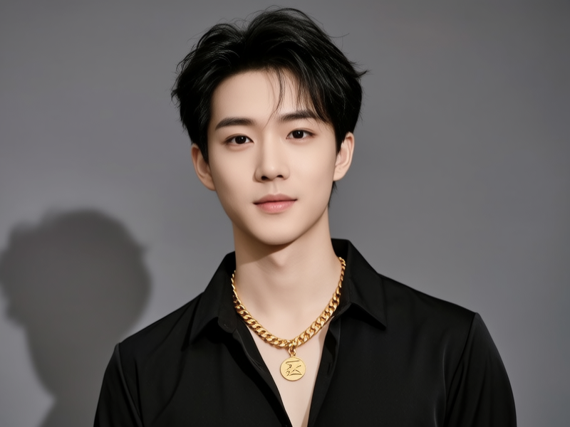 20克男士金项链图片