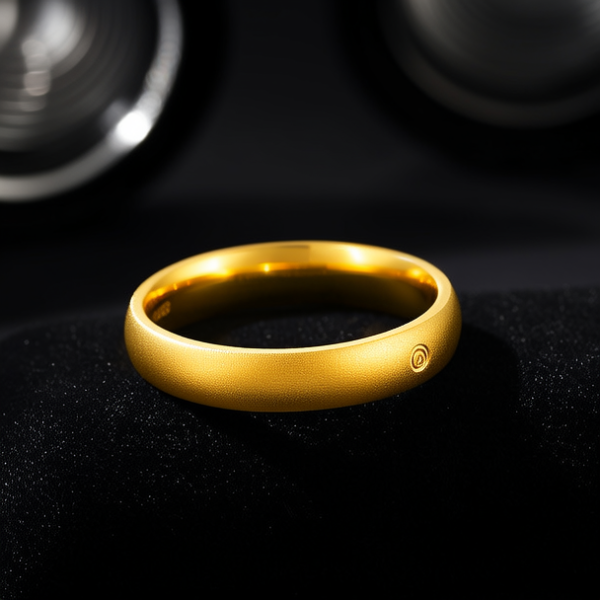 黄金戒指一克多大图片 黄金戒指一克多大图片